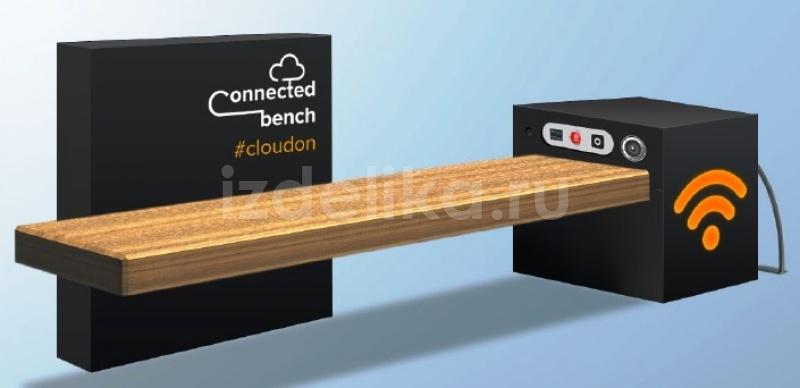 Скамья "Connected Bench" И-0097